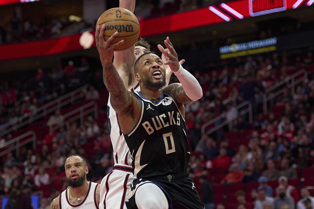 土耳其男篮鏖战巴西男篮，利拉德高光表现