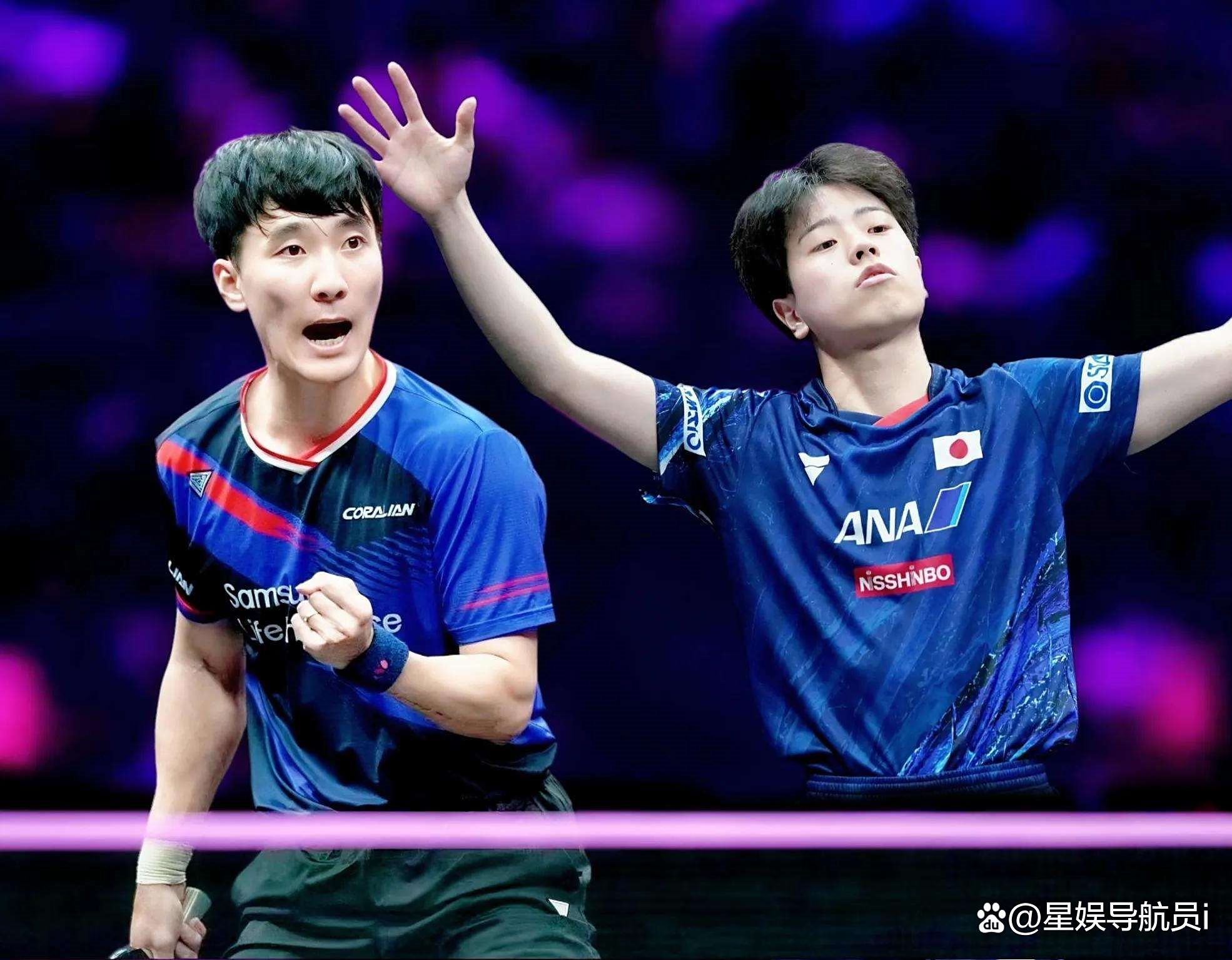 关于韩国乒乓球队险胜德国乒乓球队，奥恰洛夫爆发神勇的信息