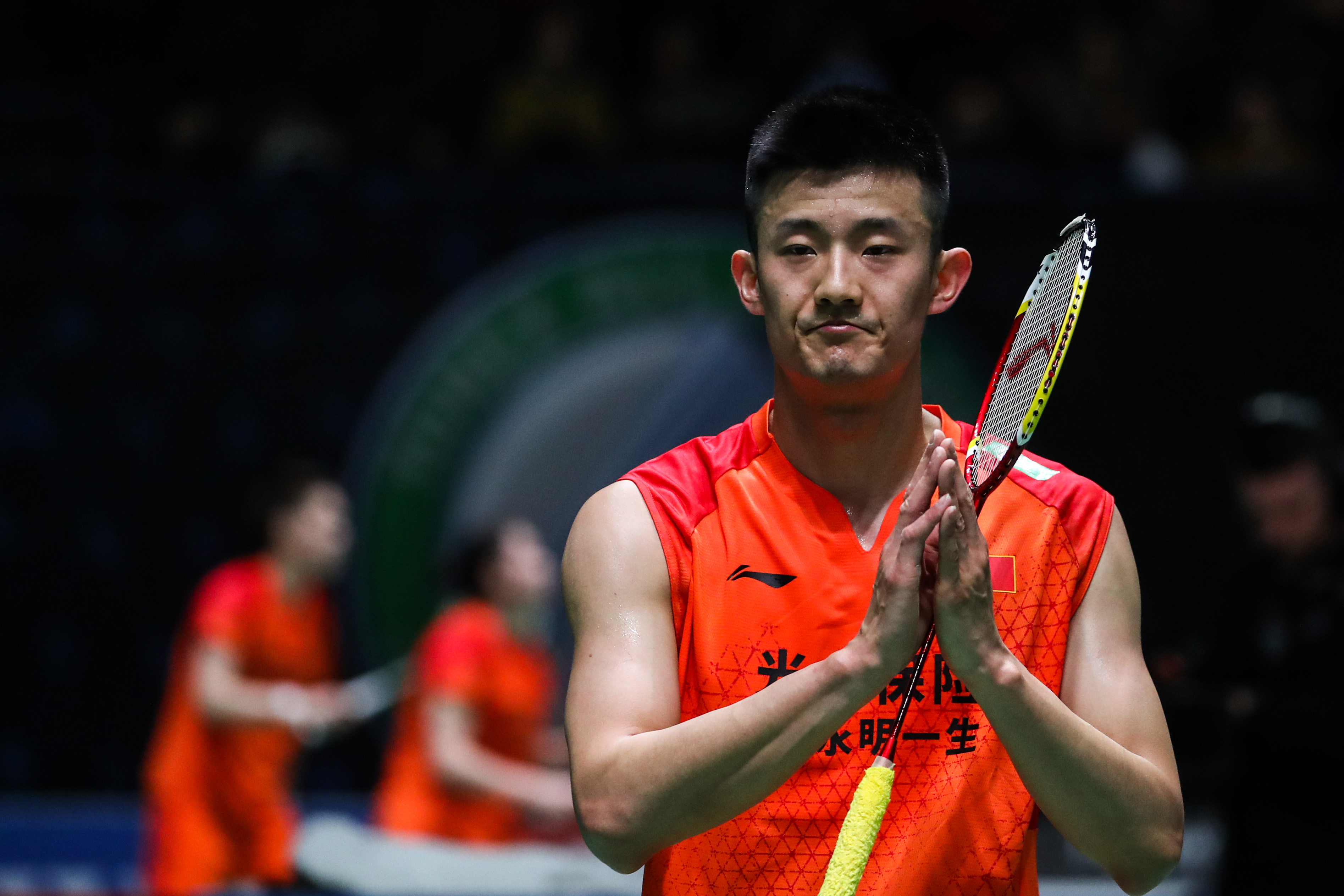 包含日本羽毛球队完胜韩国羽毛球队，谌龙统治全场的词条